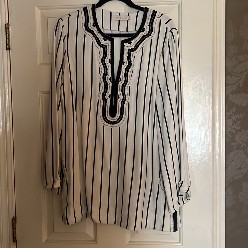 Tory Burch Embroidered Cotton Top 12
